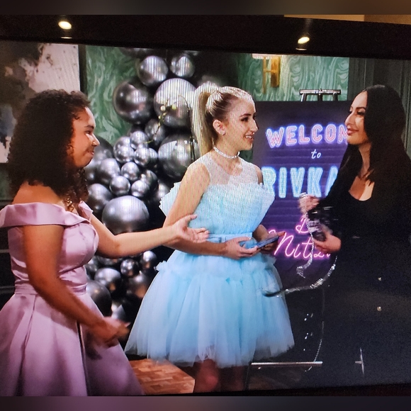 How I Met Your Father Xscape Mauve Cocktail Dress Size 8 - Picture 7 of 10